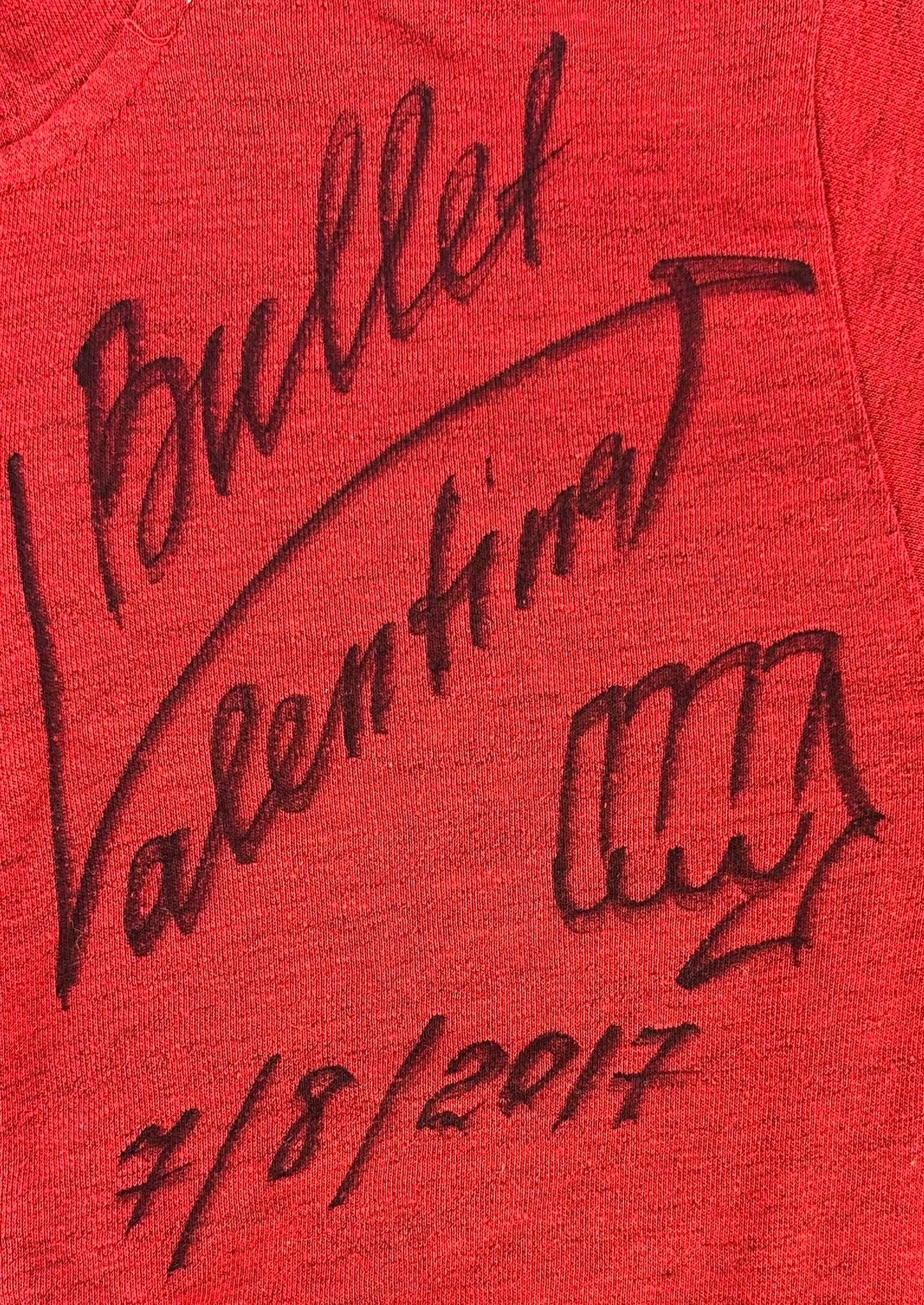 Valentina Shevchenko autographed signed jacket UFC Event Worn LOA Alexa Grasso