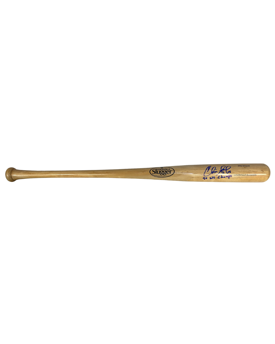 MLB Cincinnati Reds Chris Sabo Autographed Signed Inscribed Baseball Bat JSA COA