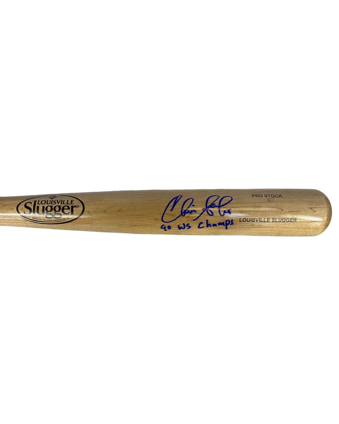 MLB Cincinnati Reds Chris Sabo Autographed Signed Inscribed Baseball Bat JSA COA