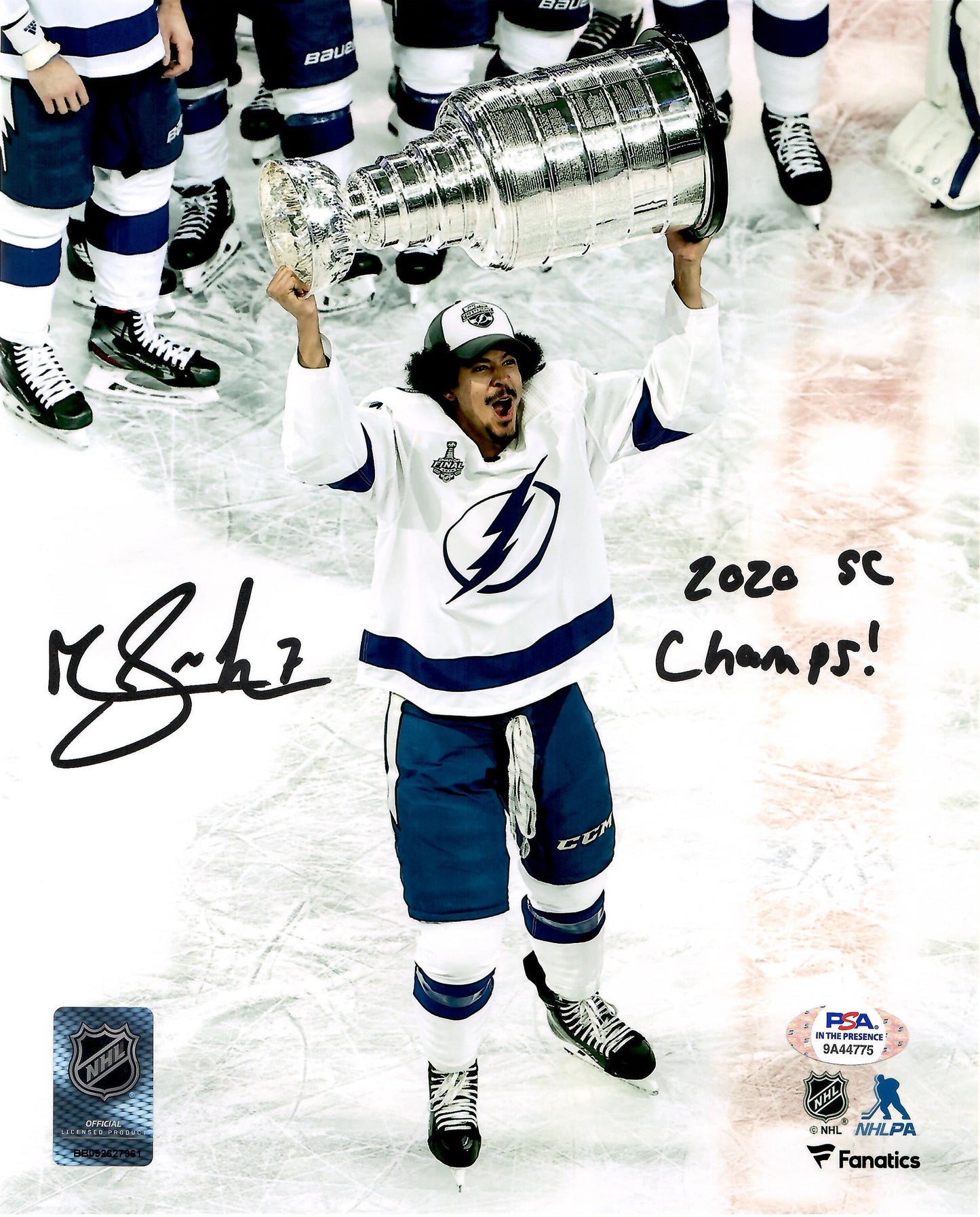 Mathieu Joseph autographed signed inscribed 8x10 photo Tampa Bay Lightning PSA