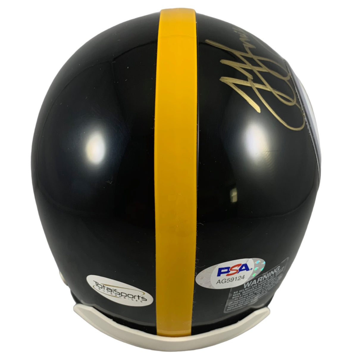 Juju Smith Schuster autographed signed Mini Helmet Pittsburgh Steelers PSA COA