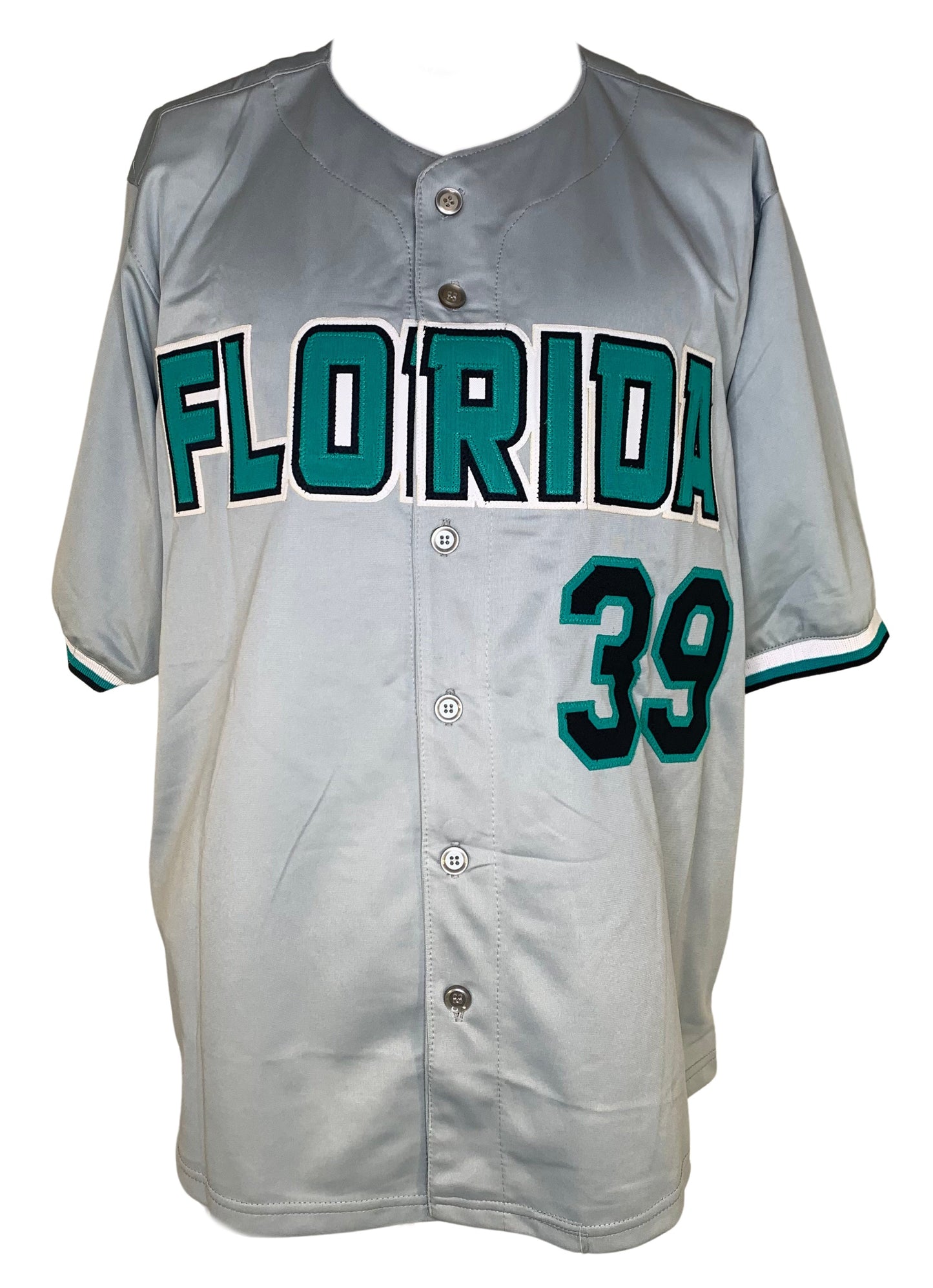Orestes Destrade autographed signed jersey MLB Florida Marlins JSA COA