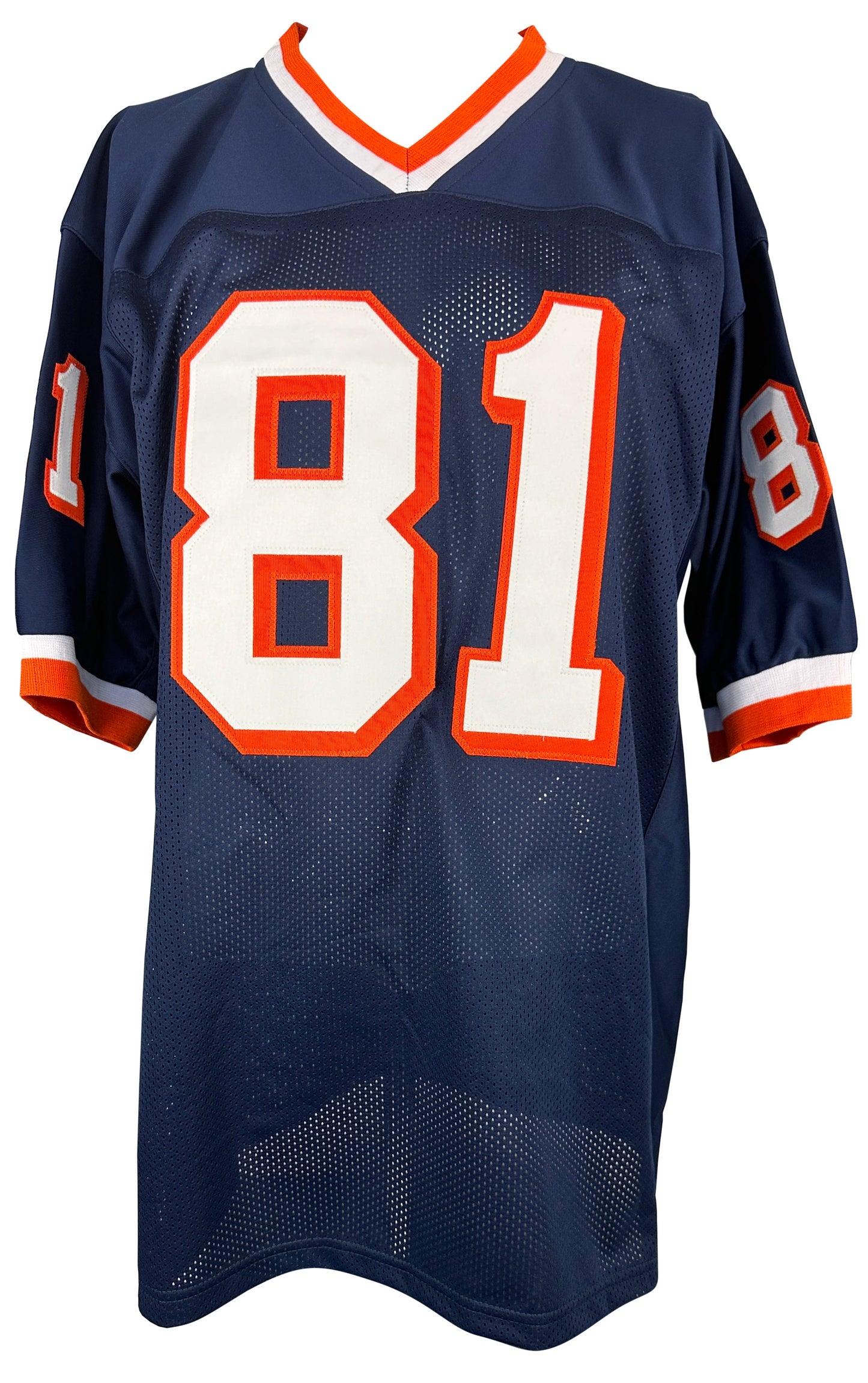 DAVID TYREE SIGNED CUSTOM NAVY COLLEGE STYLE AUTOGRAPHED JERSEY JSA COA