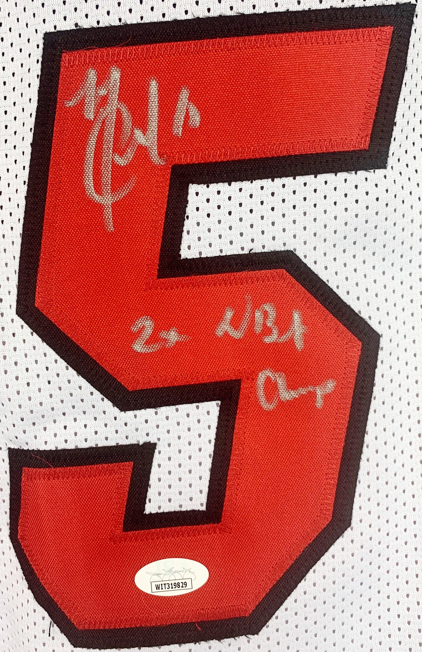 Mario Chalmers signed jersey autographed inscribed NBA Miami Heat JSA ITP COA