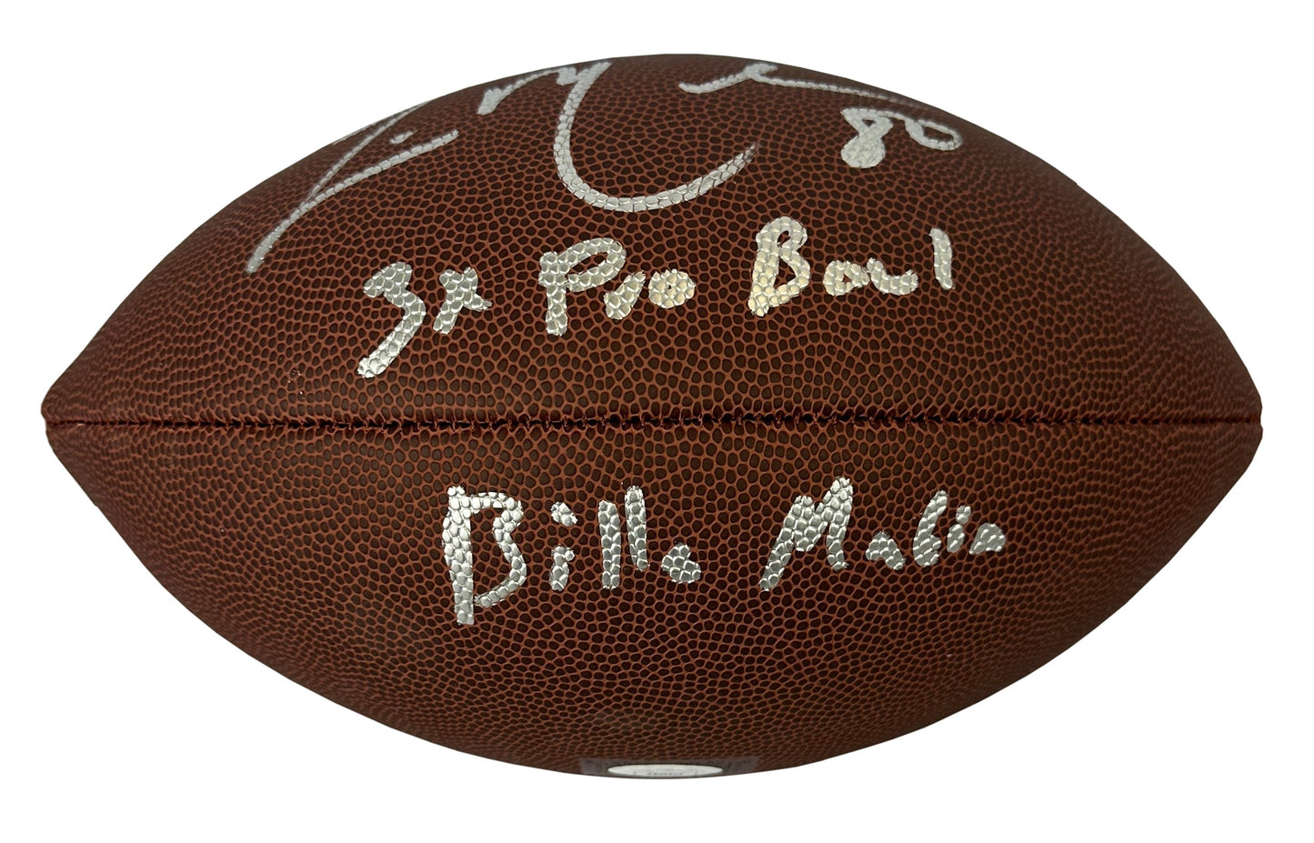 Eric Moulds autographed signed inscribed football Buffalo Bills JSA COA