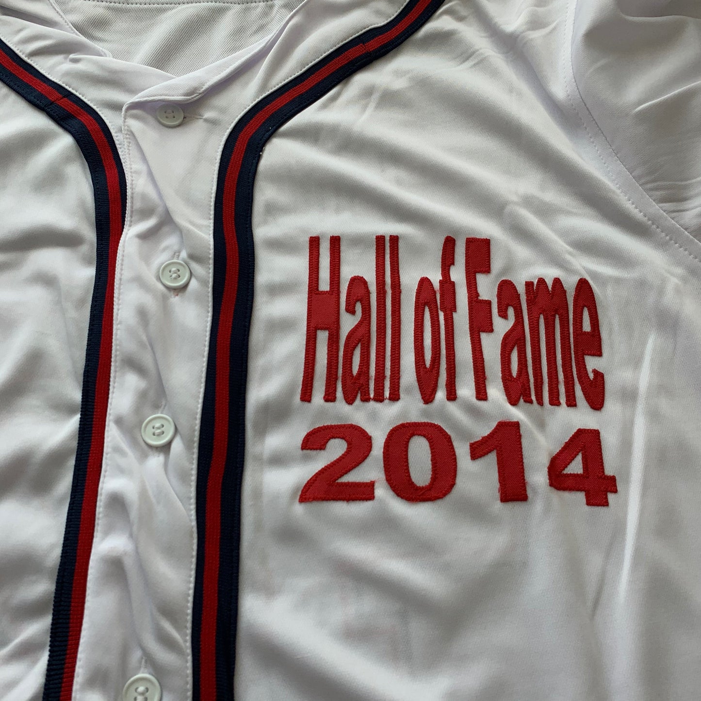 Tom Glavine autographed jersey MLB Atlanta Braves JSA COA CY Young WS MVP