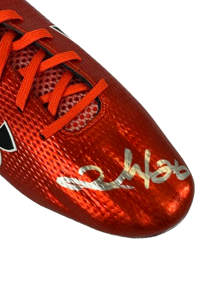 Clinton Portis signed autographed Cleat NFL Denver Broncos JSA COA