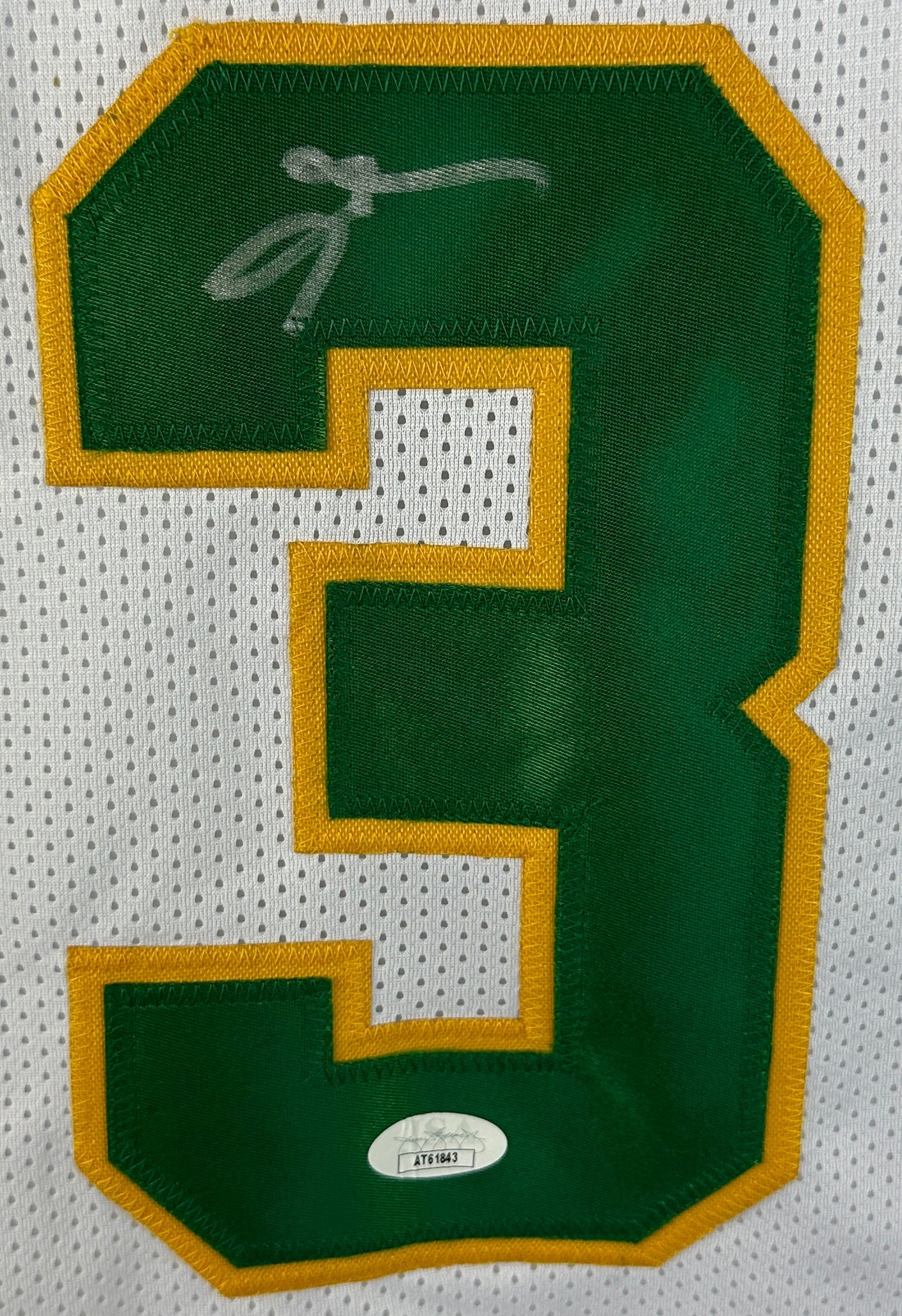 Allen Iverson autographed signed jersey high school style JSA COA