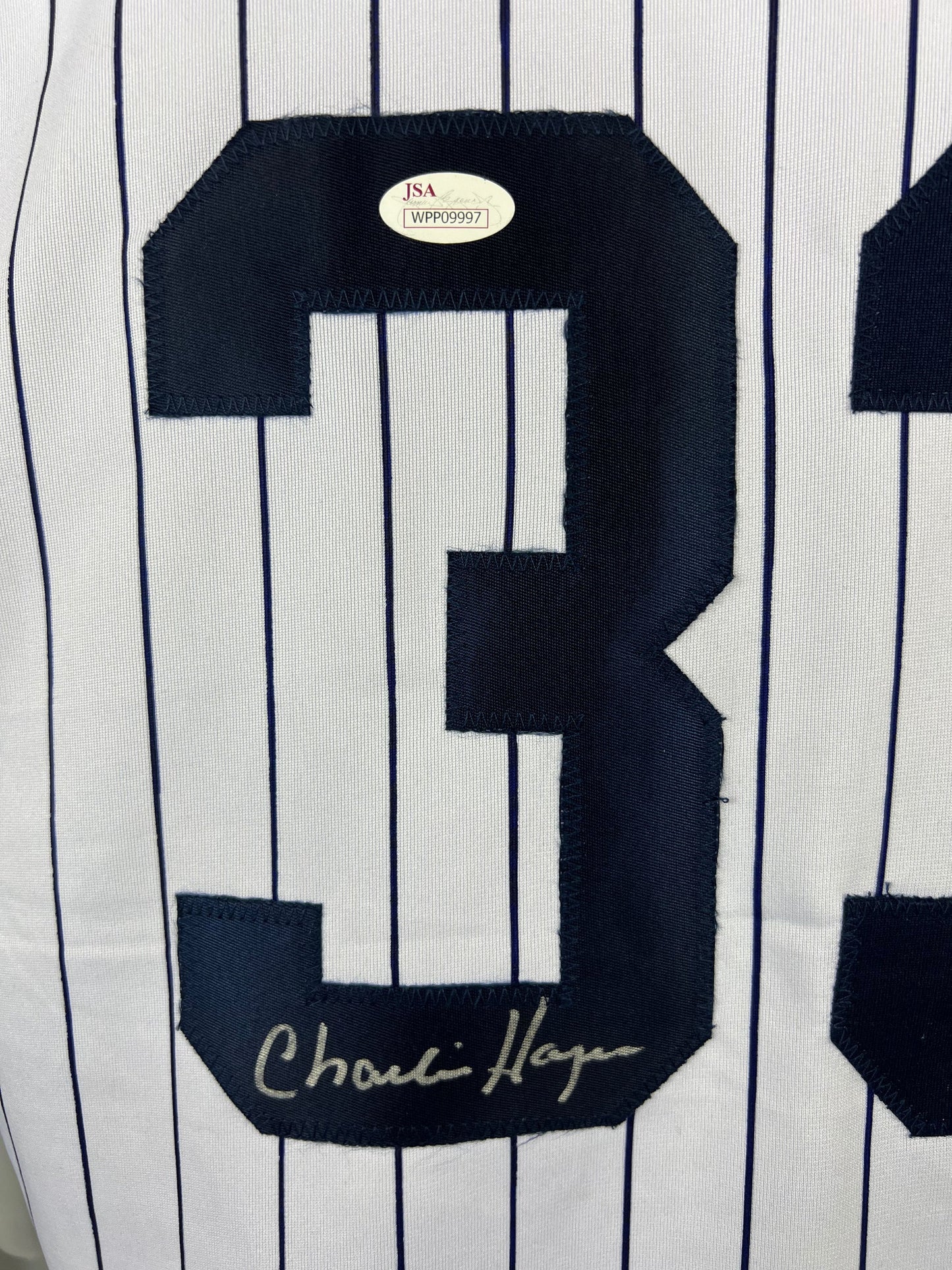 Charlie Hayes autographed signed jersey MLB New York Yankees JSA COA