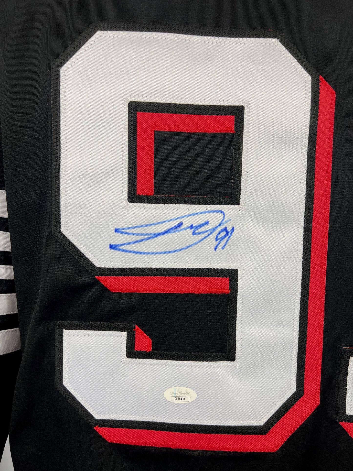 Dawson Mercer signed autographed jersey New Jersey Devils JSA COA