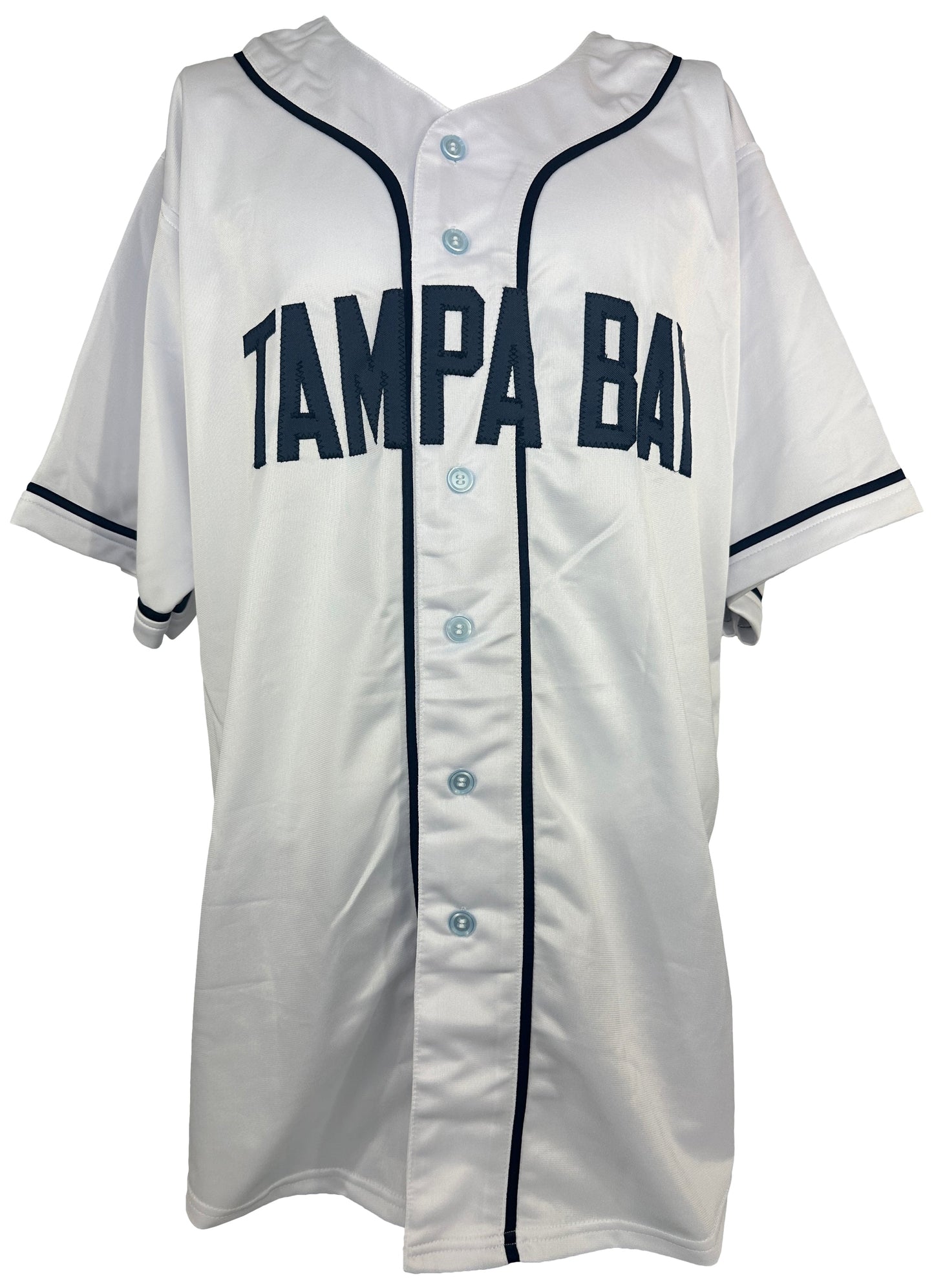 LUKE RALEY AUTOGRAPHED SIGNED PRO WHITE JERSEY JSA COA