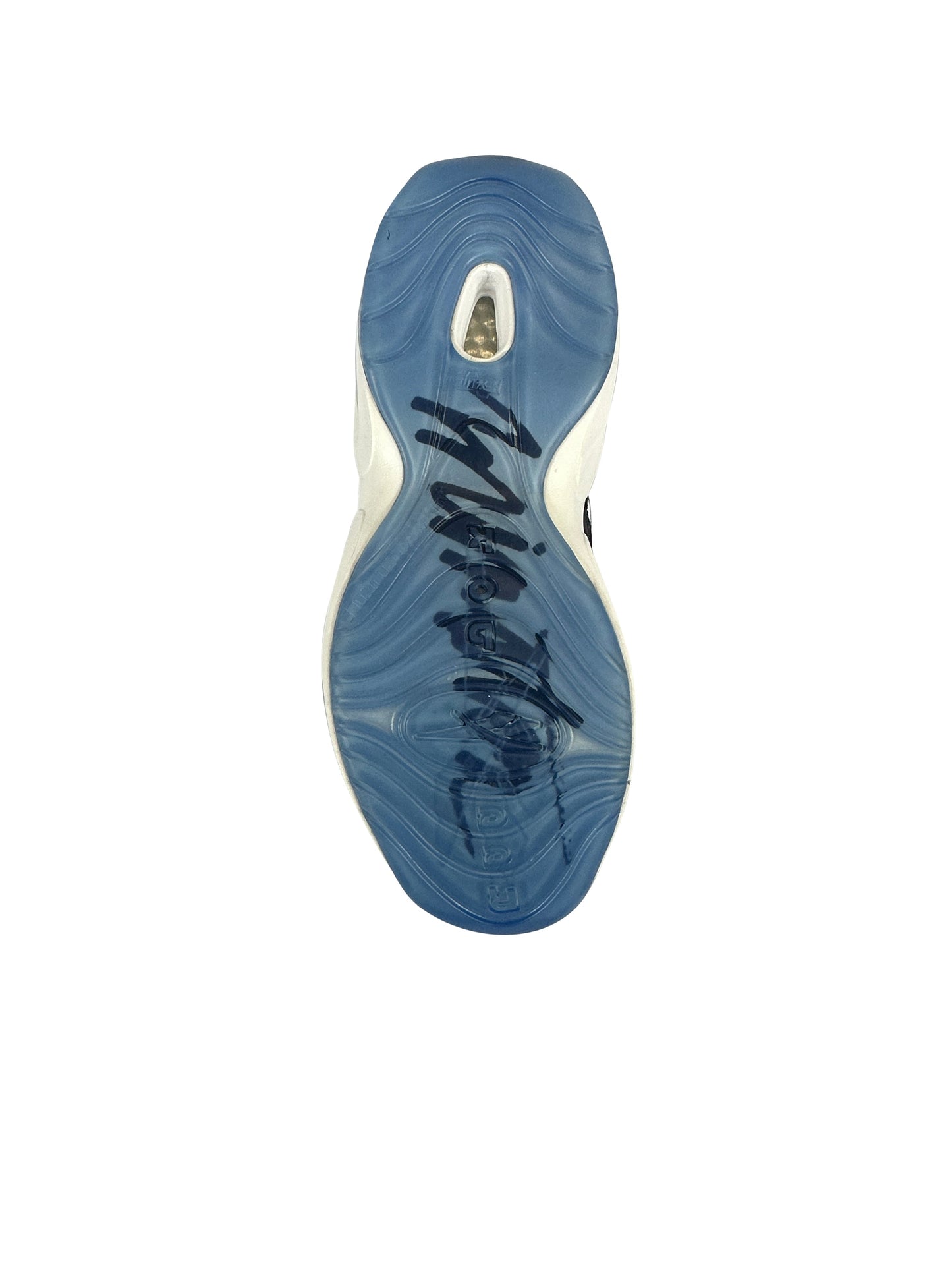 Allen Iverson autographed signed left sneaker Philadelphia 76er's JSA COA