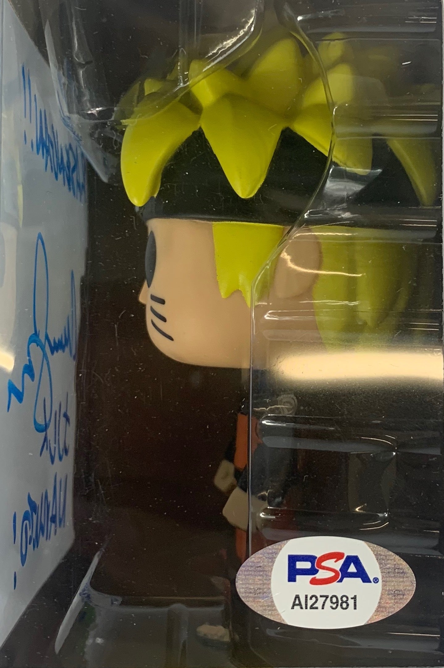 Maile Flanagan Naruto autographed inscribed Funko Pop 71 PSA COA Rare Japanese