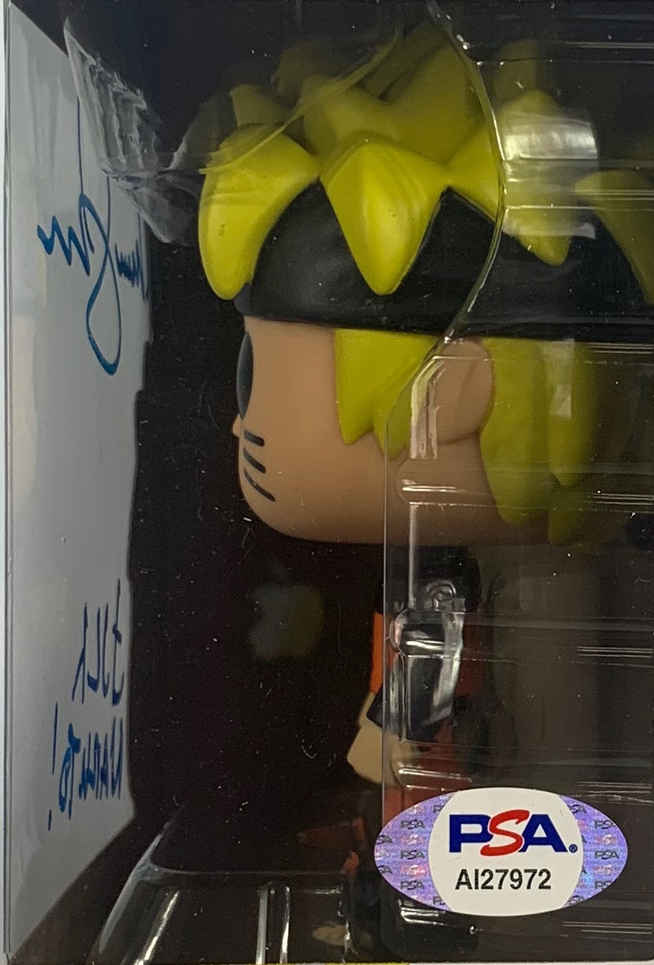 Maile Flanagan Naruto autographed inscribed Funko Pop 71 PSA COA Rare Japanese