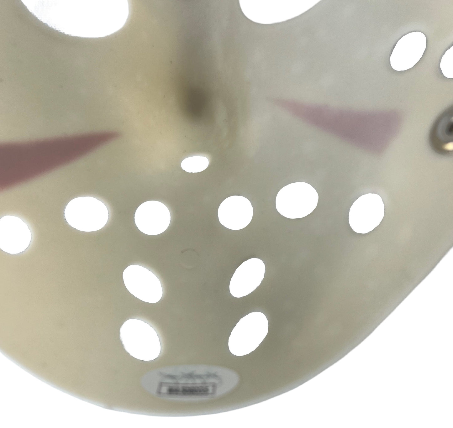 Dick Wieand signed inscribed Jason Voorhees mask JSA COA Friday the 13th