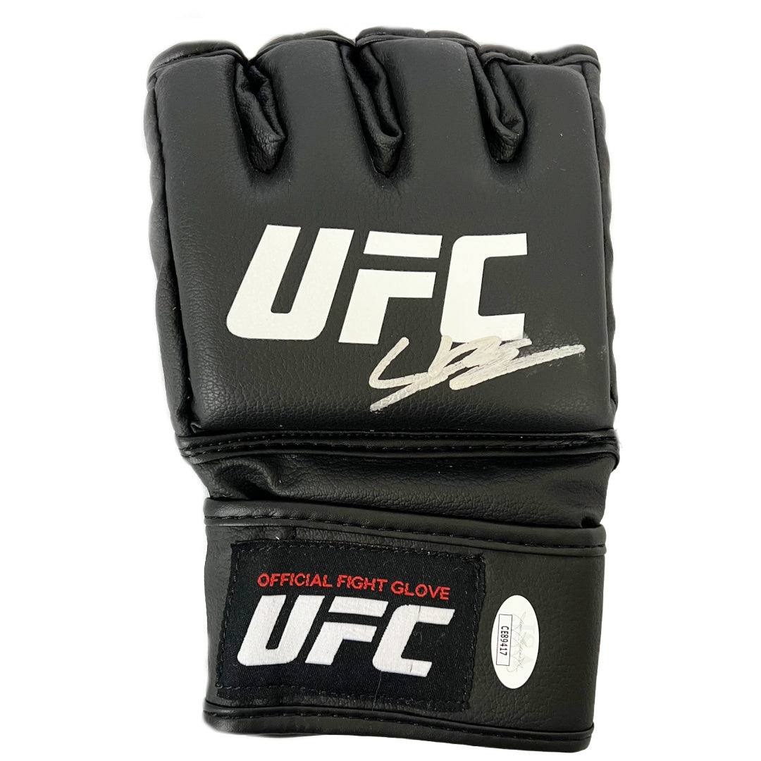 Sean Brady autographed signed authentic glove UFC JSA COA Leon Edwards
