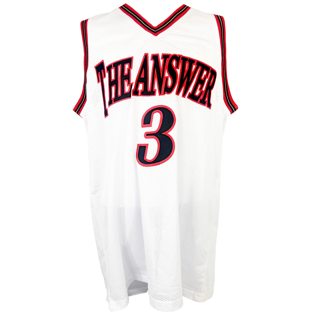 Allen Iverson autographed signed jersey NBA Philadelphia 76ers JSA COA