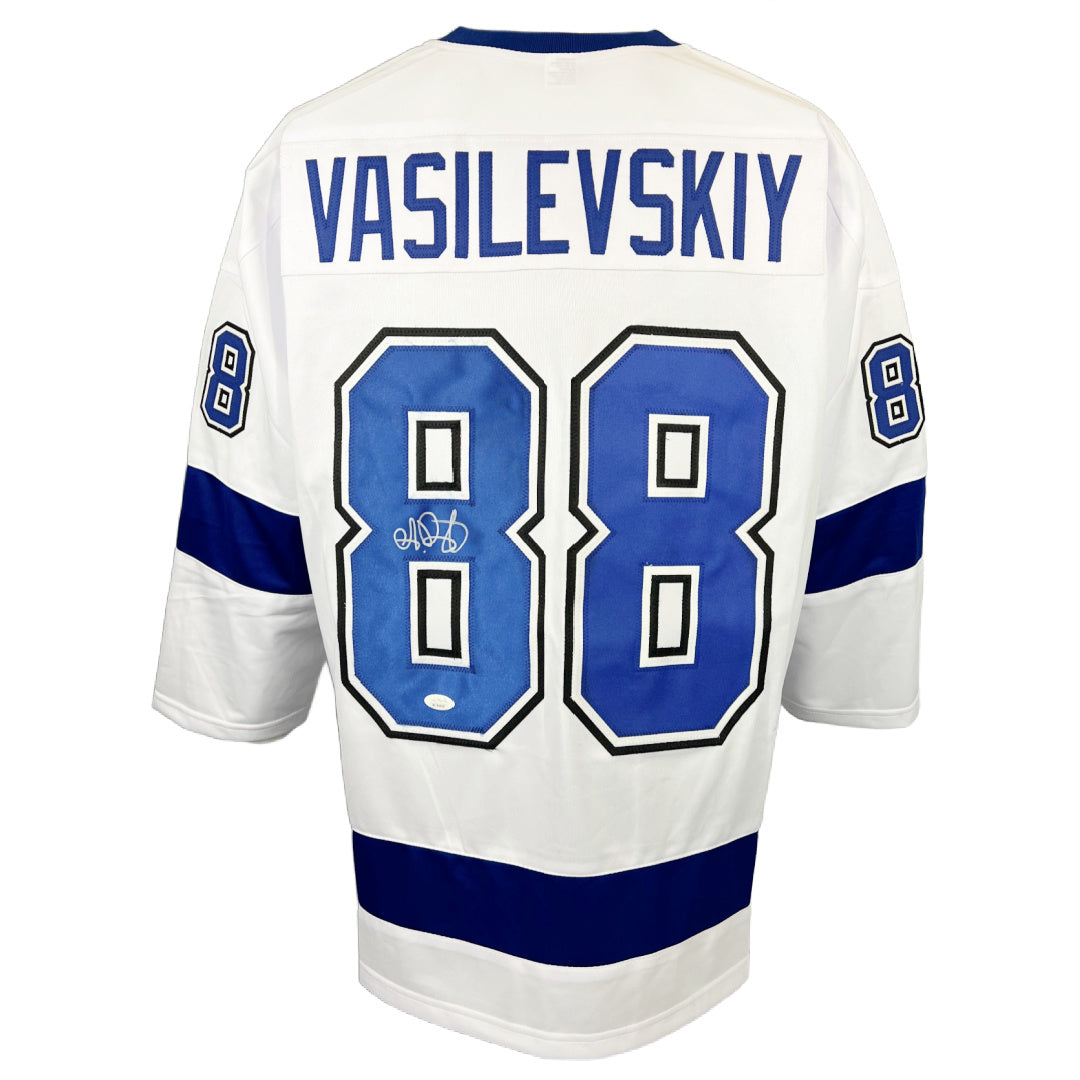 Andrei Vasilevskiy signed autographed jersey NHL Tampa Bay Lightning JSA COA