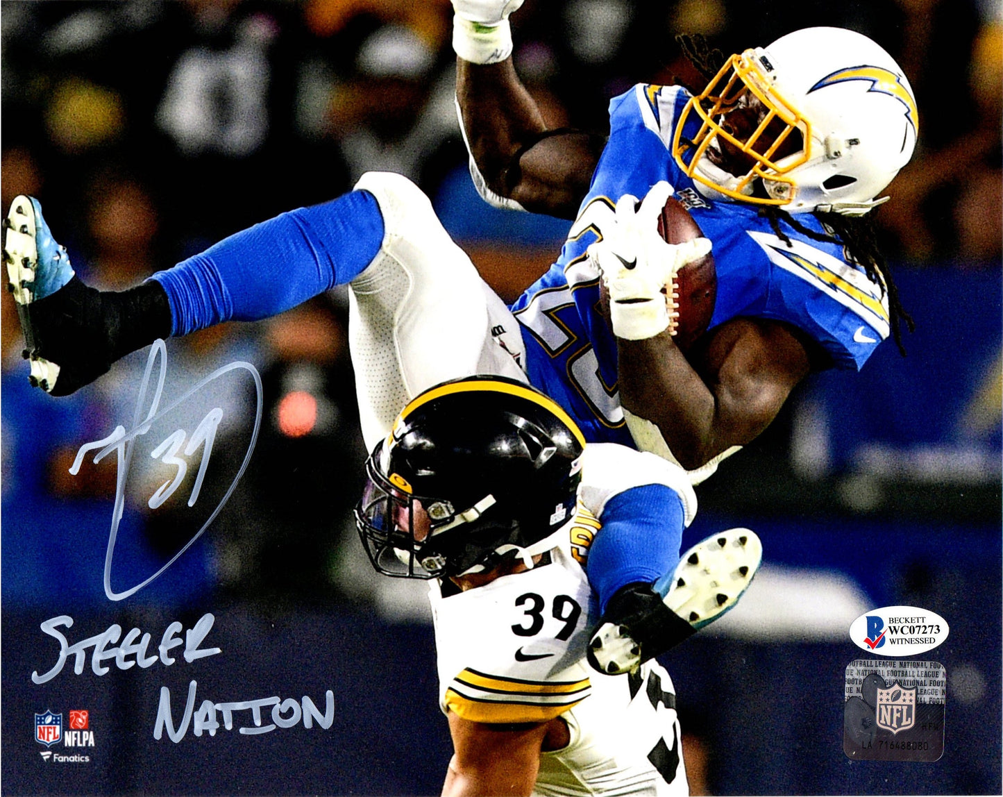 Minkah Fitzpatrick autographed signed inscribed 8x10 Pittsburgh Steelers Beckett