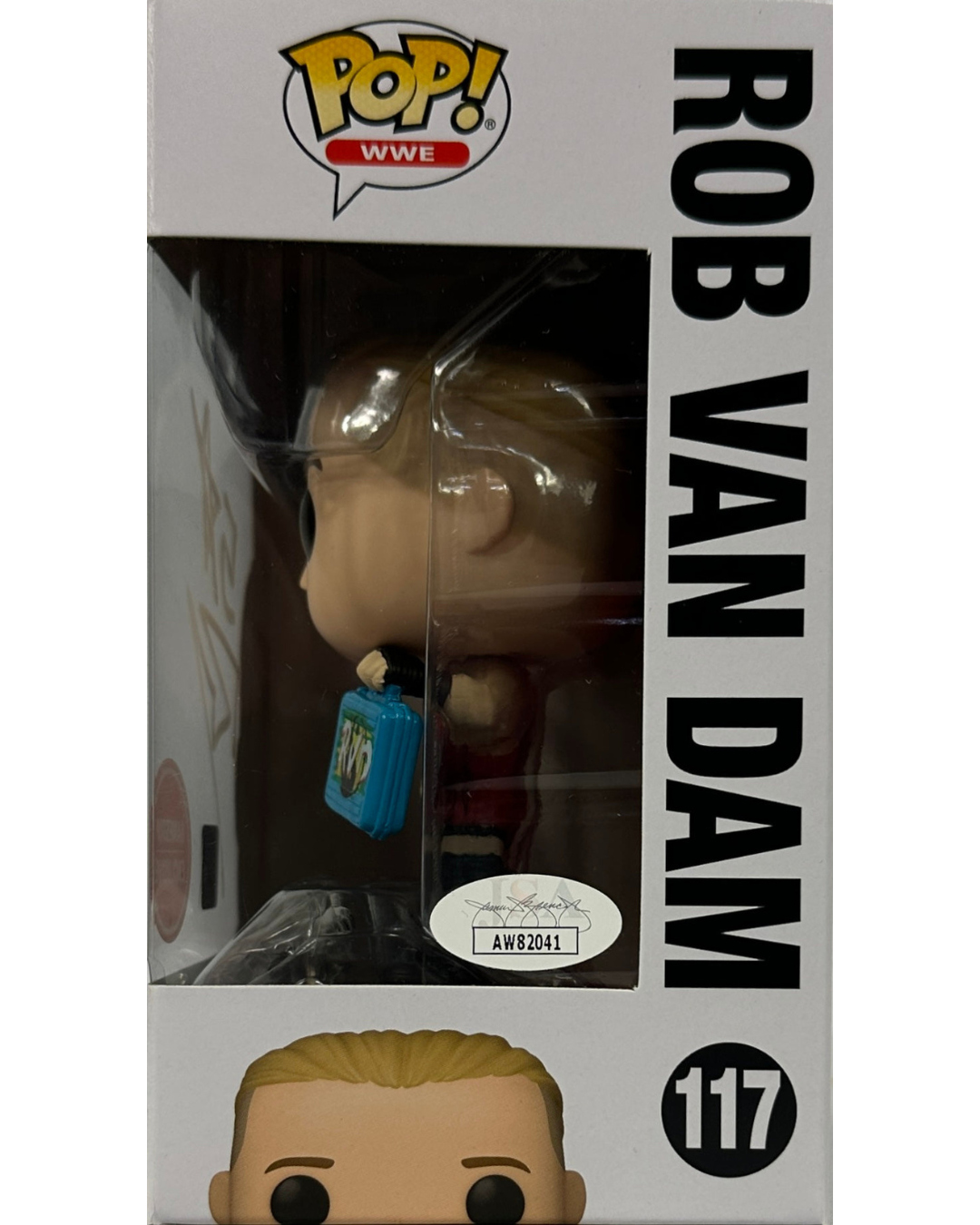 WWE Rob Van Dam RVD Autographed Signed Funko Pop #117 JSA COA