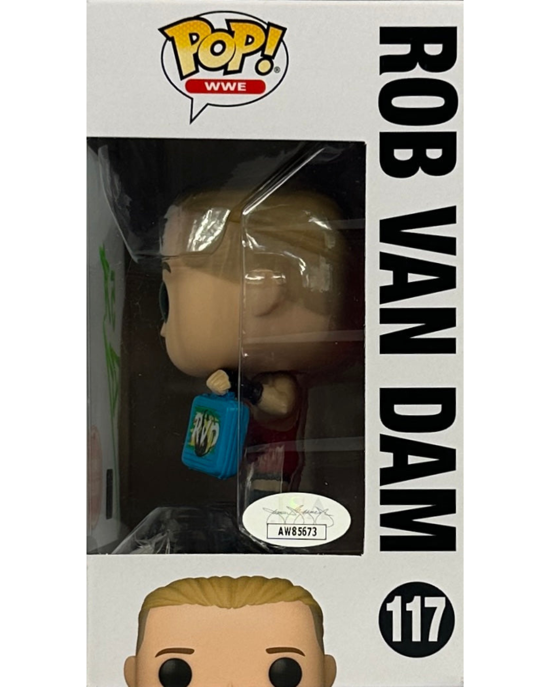 WWE Rob Van Dam RVD Autographed Signed Funko Pop #117 JSA COA