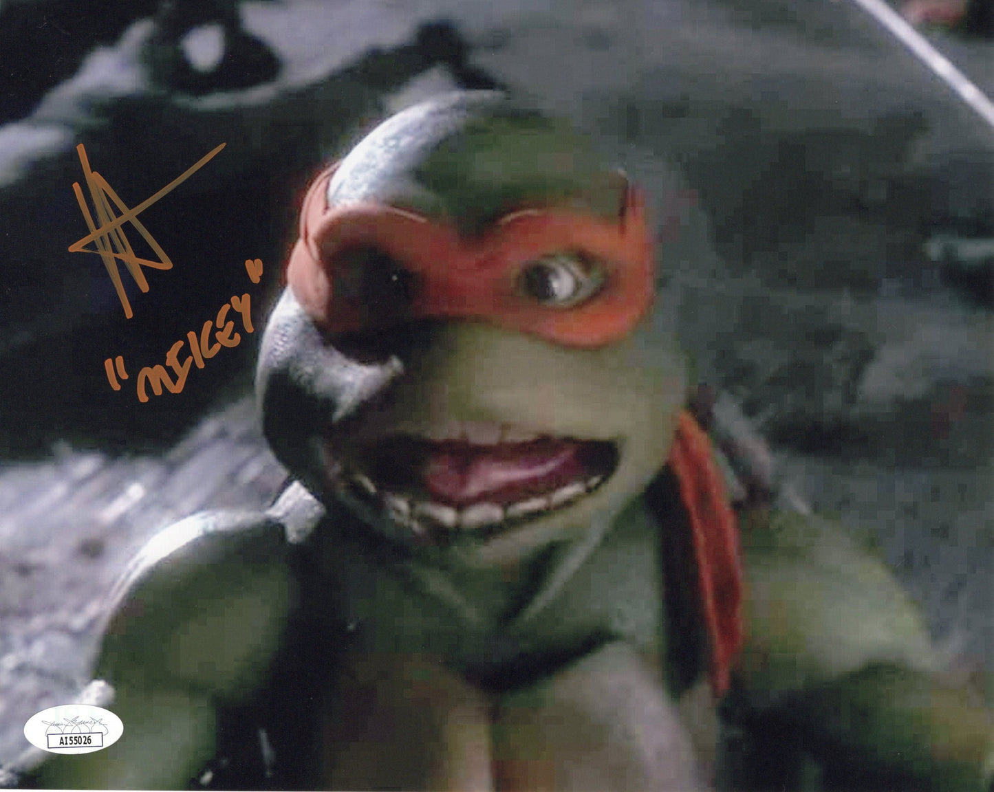 Robbie Rist autographed inscribed 8x10 photo JSA Teenage Mutant Ninja Turtles