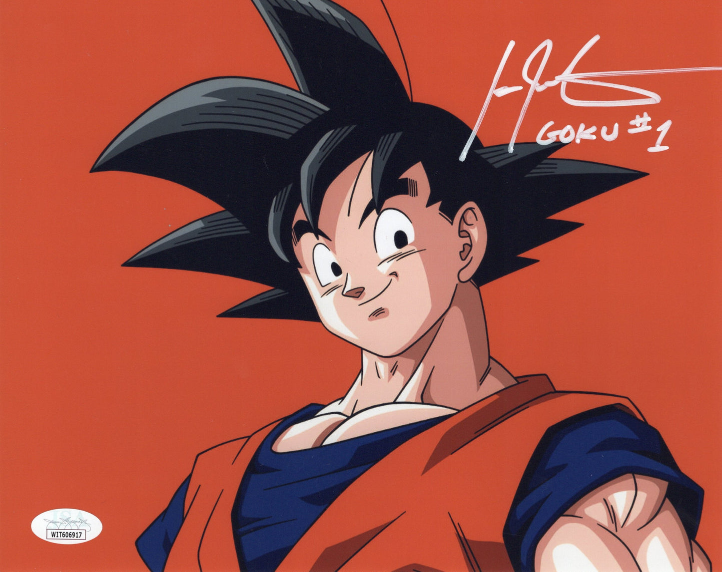 Ian James Corlett autographed inscribed 8x10 photo Dragon Ball Z JSA COA Goku