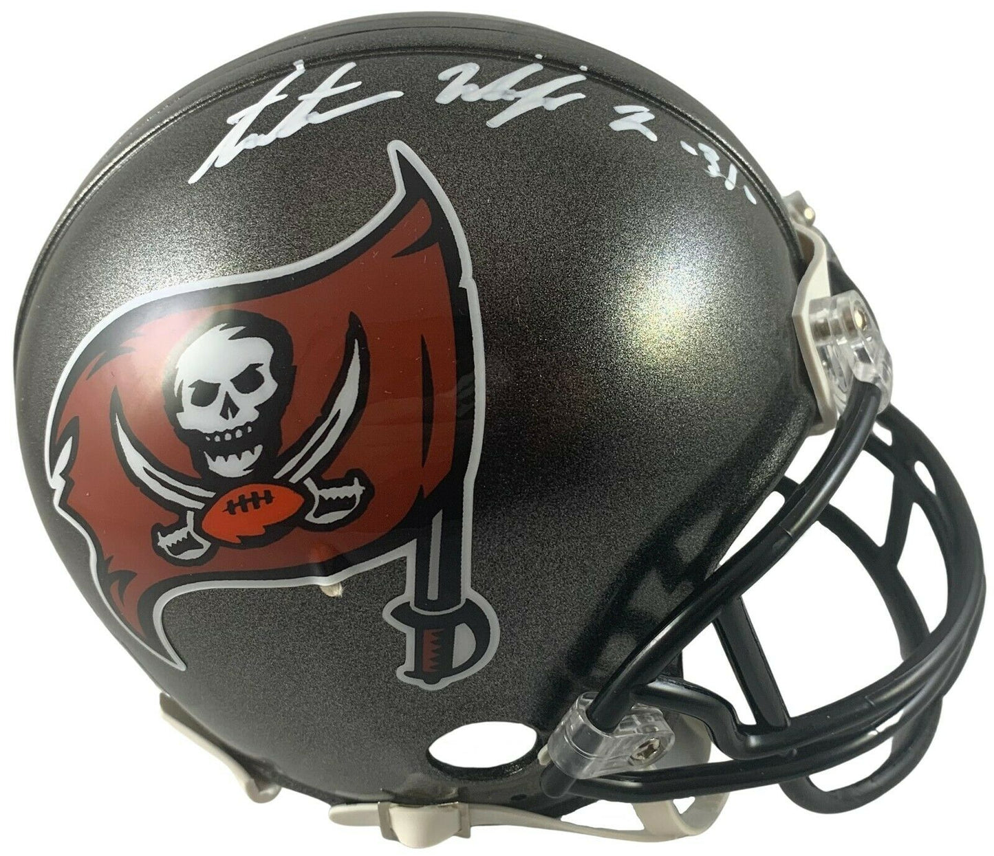 Antoine Winfield Jr autographed signed mini helmet Tampa Bay Buccaneers PSA COA