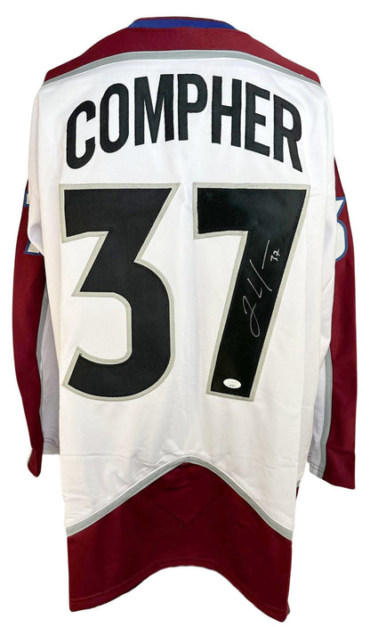 JT Compher autographed signed jersey NHL Colorado Avalanche JSA COA