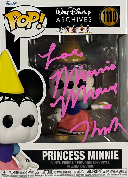 Kaitlyn Robrock autogaphed signed inscribed Funko Pop #1110 JSA Minnie Mouse