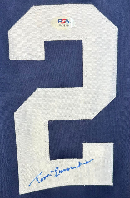 Tommy Lasorda autographed signed jersey Olympics Team USA PSA COA