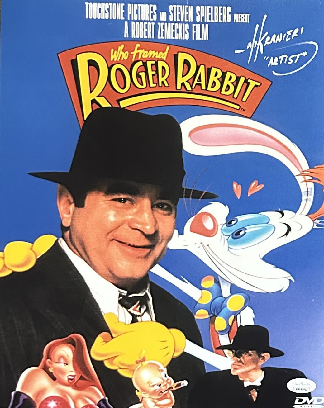 Nik Ranieri autographed signed inscribed 11x14 Who Framed Roger Rabbit JSA COA