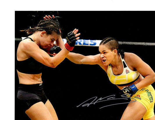 Amanda Nunes autographed signed 8x10 photo UFC JAG COA