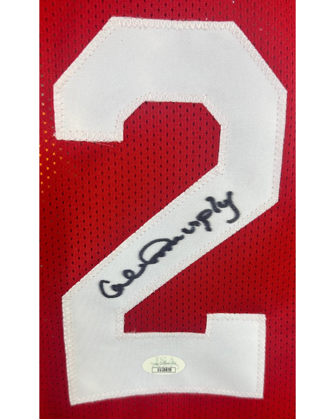 NBA Houston Rockets Calvin Murphy Autographed Signed Jersey JSA COA