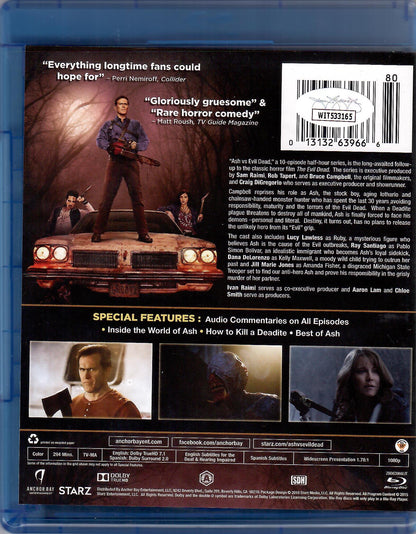 Dana DeLorenzo autographed inscribed BlueRay DVD cover Ash vs Evil Dead JSA COA
