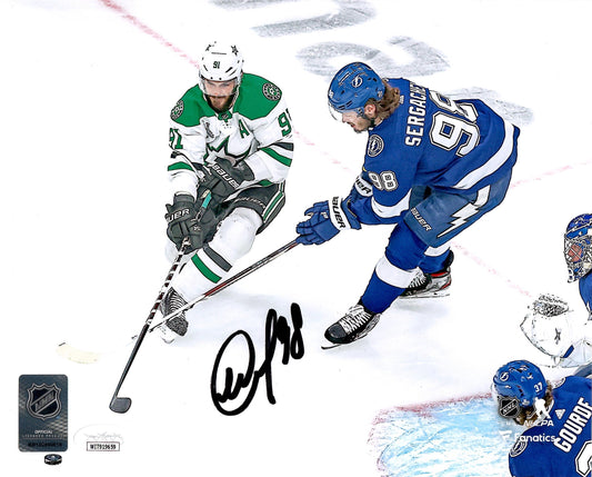 Mikhail Sergachev autographed signed 8x10 photo NHL Tampa Bay Lightning JSA COA