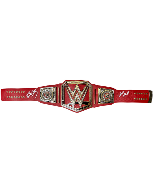 WWE WCW Bill Goldberg Autographed Signed Inscribed Replica Championship Belt JSA COA