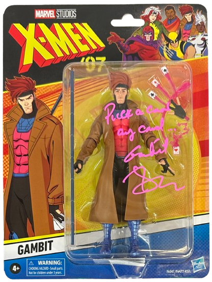 Tony Daniels autographed signed inscribed Action Figure BAS Gambit X-Men