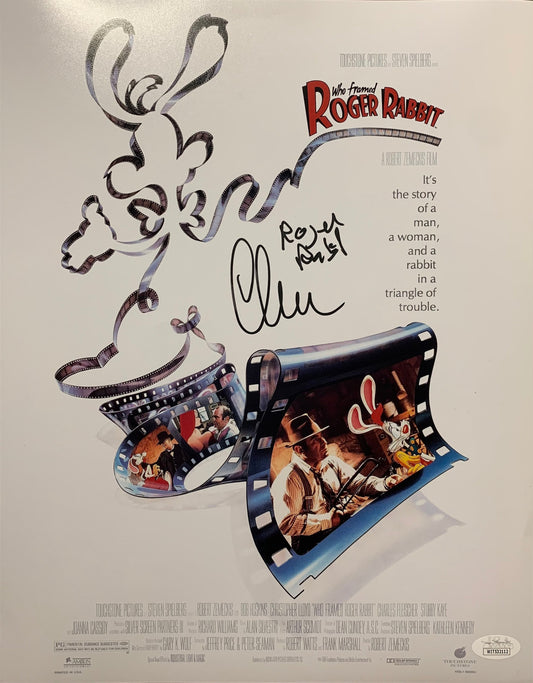 Charles Fleischer autograph signed inscribed 11x14 Who Framed Roger Rabbit JSA