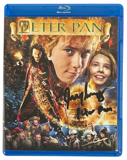 Jeremy Sumpter autographed signed inscribed Blu-ray DVD cover Peter Pan JSA COA