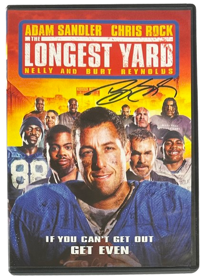 Bill Goldberg autographed signed DVD cover The Longest Yard JSA COA Adam Sandler