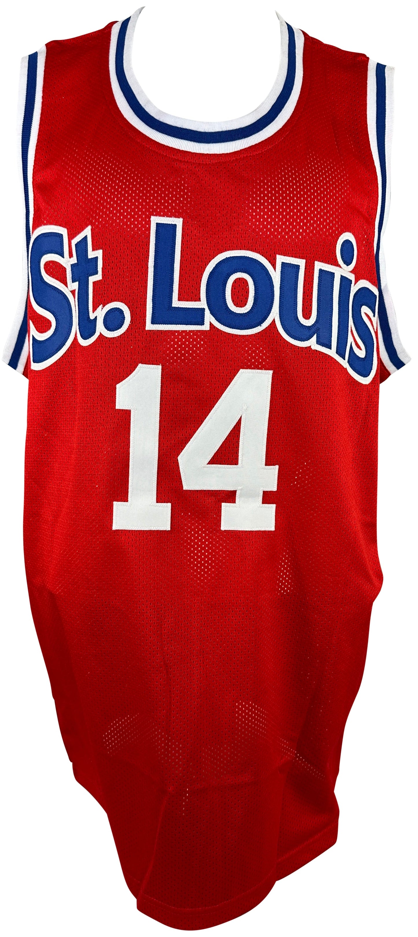 Lenny Wilkens autographed signed jersey NBA St. Louis Hawks JSA COA