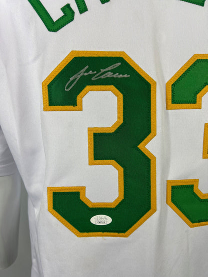 Jose Canseco autographed signed professional jersey JSA COA