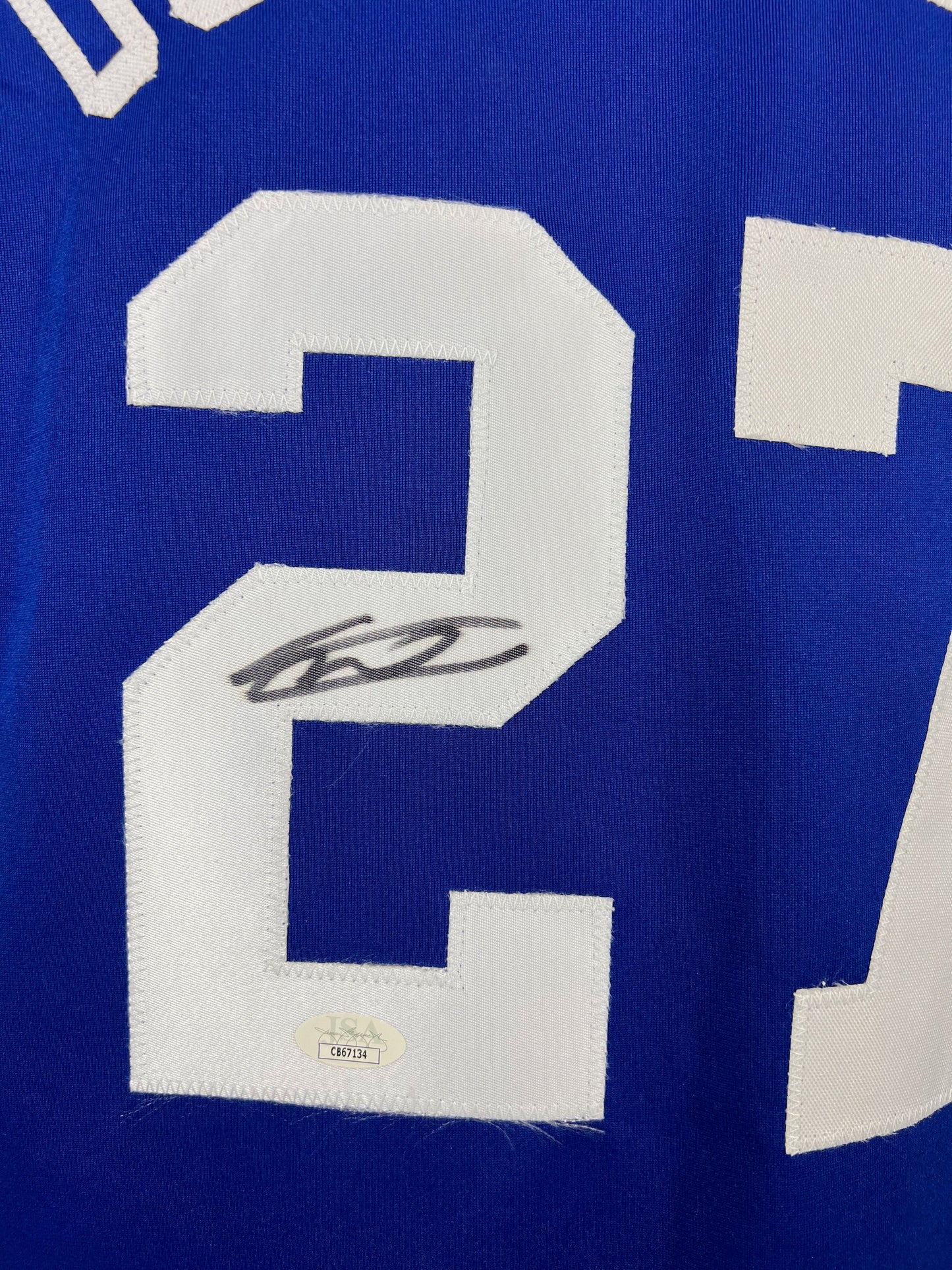 Vladimir Guerrero Jr. autographed signed jersey Toronto Blue Jays JSA COA