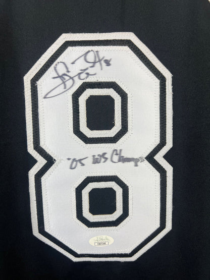 Carl Everett autographed signed inscribed jersey MLB Chicago White Sox JSA COA