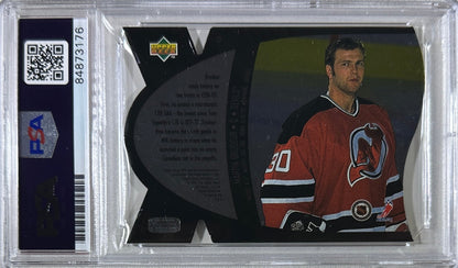 Martin Brodeur auto card Upper Deck #27 1997 New Jersey Devils PSA GEM Mint 10
