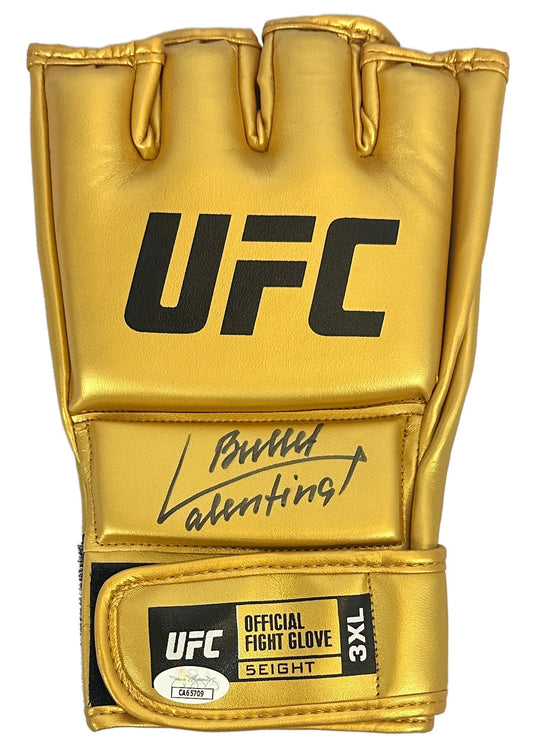 Valentina Shevchenko autographed signed inscribed UFC glove JSA COA Bullet