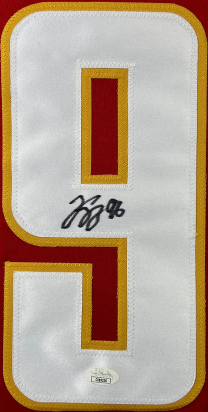 Andrei Kuzmenko autographed signed jersey autographed Calgary Flames JSA COA