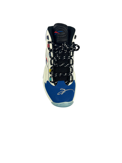 Allen Iverson autographed signed Sneaker pair Philadelphia 76er's JSA COA
