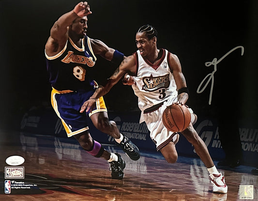 Allen Iverson autographed signed 11x14 photo Philadelphia 76ers NBA JSA COA